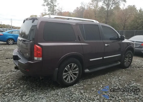 2015 Nissan Armada Sv из США, поврежденный, VIN 5N1AA0NC5FN614831